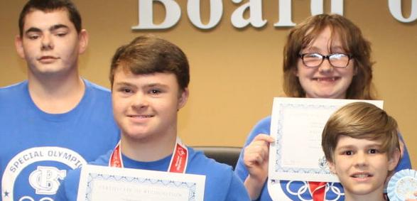 BOE RECOGNIZES STUDENTS